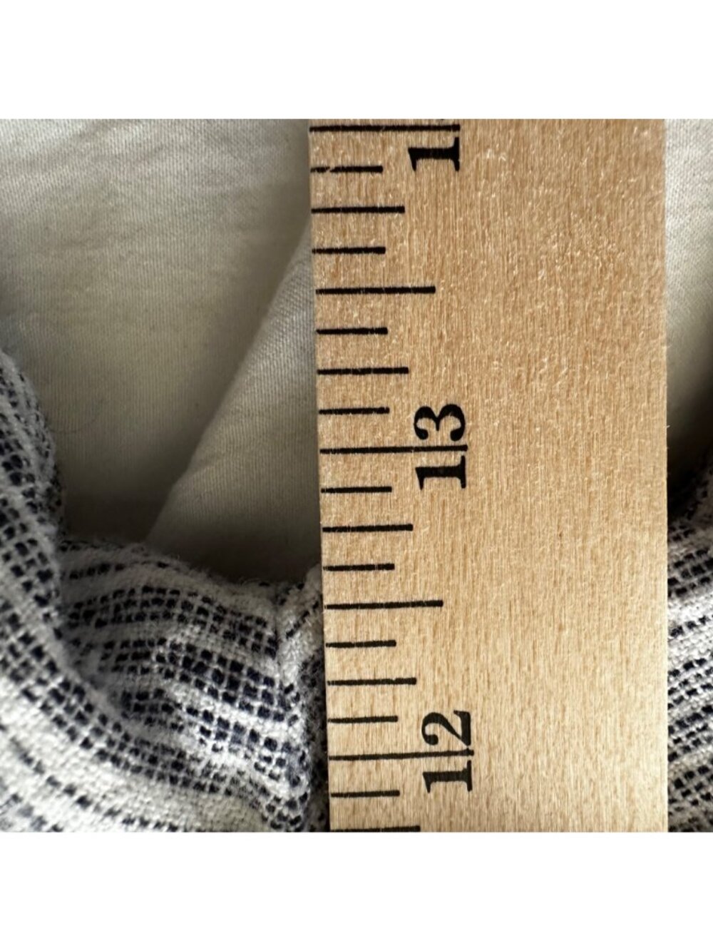 GAP Women's Blue Striped Linen-Blend Cropped Pants Small Beach Resort Vacation - Picture 9 of 10